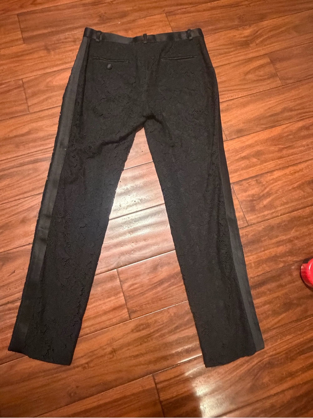 Dolce & Gabbana Black Lace Cropped Trousers - Picture 10 of 14